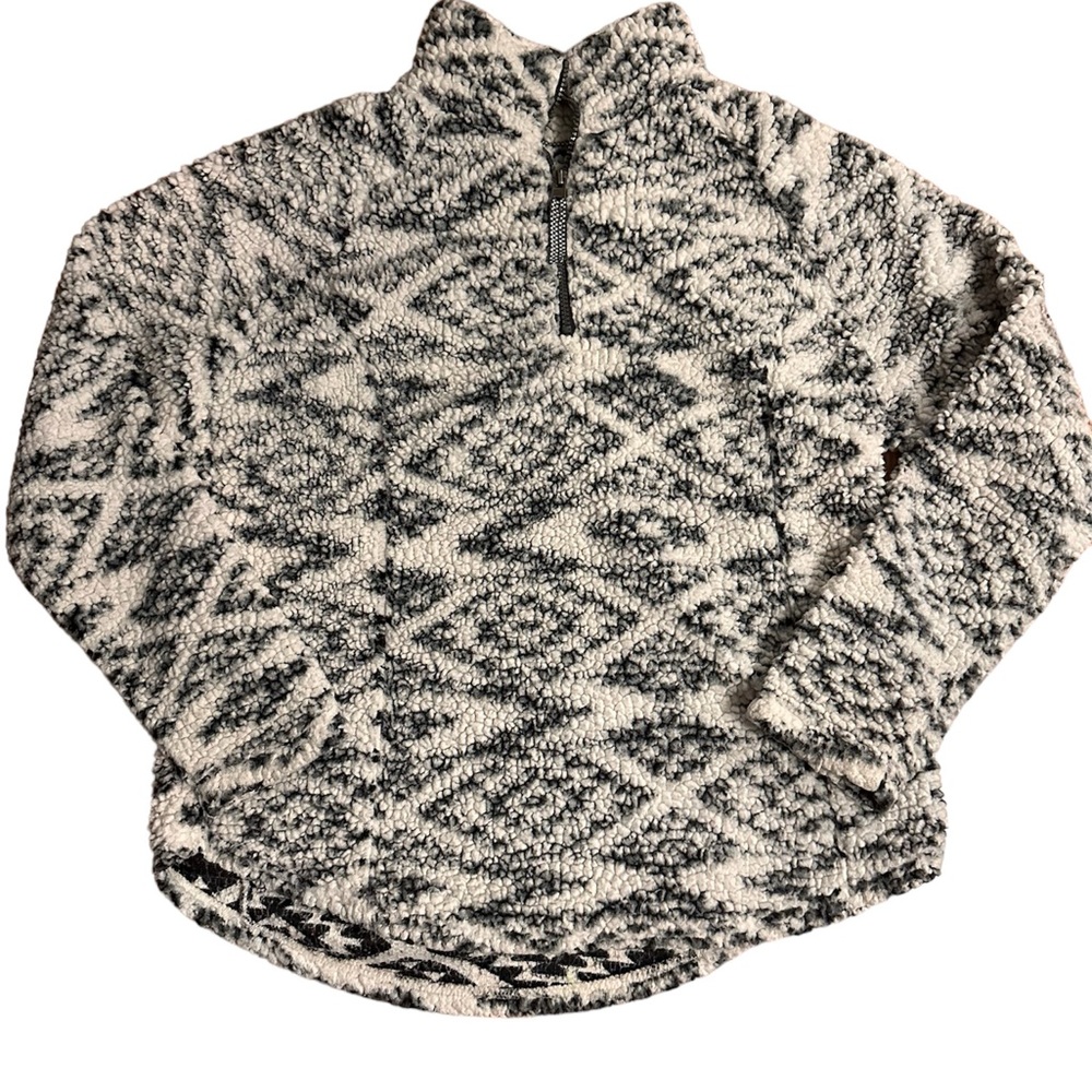Sherpa pullover, large